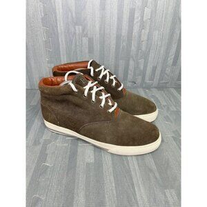 Polo Ralph Lauren Zale Chukka Shoes Men Size 8.5 Hunter Green